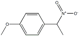 Benzene, 1-Methoxy-4-(1-nitroethyl)- Structure