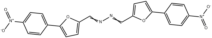 Dantrolene Related Compound A (50 mg) (5-(4-nitrophenyl)-2-furaldehyde azine) Struktur