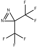 3,3-Bis(trifluoromethyl)-3H-diazirine Structure