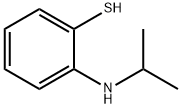 2-(异丙基氨基)苯硫酚, 30459-53-1, 结构式