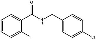N-(4-Chlorobenzyl)-2-fluorobenzaMide, 97% Struktur
