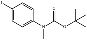 N-BOC-4-碘-N-甲基苯胺, 306768-12-7, 结构式