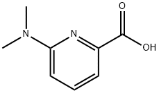 6-(DiMethylaMino)-2-pyridinecarboxylic acid Structure