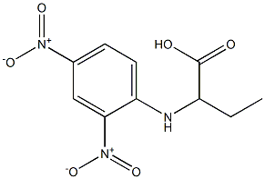 2-(2,4-dinitroanilino)butanoic acid Structure
