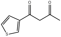 1-(噻吩-3-基)丁烷-1,3-二酮, 3115-63-7, 结构式