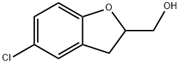 (5-Chloro-2,3-dihydrobenzofuran-2-yl)Methanol Struktur