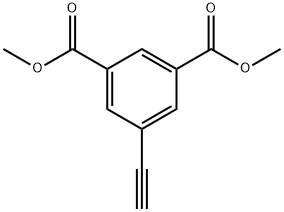 5-乙炔基间苯二甲酸二甲酯 结构式