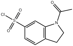 1-Acetylindoline-6-sulfonyl chloride Struktur