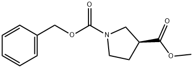 (S)-1-CBZ-3-吡咯烷甲酸甲酯, 313706-14-8, 结构式