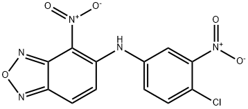 2,1,3-Benzoxadiazol-5-aMine, N-(4-chloro-3-nitrophenyl)-4-nitro- Structure