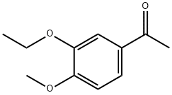 1-(3-Ethoxy-4-Methoxyphenyl)ethanone Structure