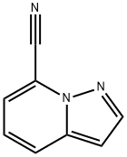 吡唑并[1,5-A]吡啶-7-甲腈,319432-36-5,结构式