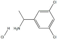 1-(3,5-二氯苯基)乙胺盐酸盐,321318-36-9,结构式