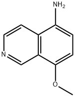 5-Isoquinolinamine,8-methoxy-(9CI) Structure