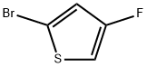 2-Bromo-4-fluorothiophene Struktur
