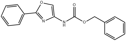 Benzyl (2-phenyloxazol-4-yl)carbaMate Struktur