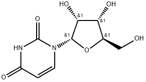 1-(α-D-ribofuranosyl)uracil Structure