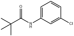 N-(3-氯苯基)新戊酰胺 结构式