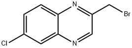 2-(溴甲基)-6-氯喹喔啉 结构式