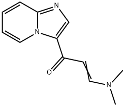 2-Propen-1-one, 3-(diMethylaMino)-1-iMidazo[1,2-a]pyridin-3-yl- Structure
