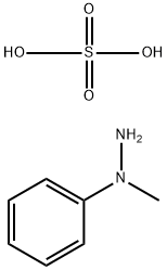 1-Methyl-1-phenylhydrzine sulfate Structure