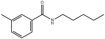 3-Methyl-N-n-pentylbenzaMide, 97% Structure