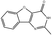 2-Methyl-3H-benzo[4,5]furo[3,2-d]pyriMidin-4-one Struktur