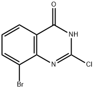 2-氯-8-氟喹唑啉-4-酮 结构式