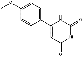 6-(4-Methoxyphenyl)pyriMidine-2,4(1H,3H)-dione 结构式
