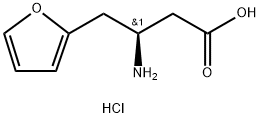 (S)-3-AMino-4-(2-furyl)-butyric acid Struktur