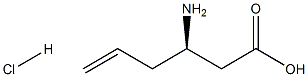 (R)-3-氨基-5-乙烯盐酸盐, 332064-79-6, 结构式