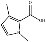 1,3-二甲基-1H-吡咯-2-羧酸, 33207-69-1, 结构式