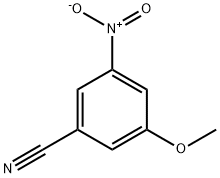 3-甲氧基-5-硝基苯腈, 33224-19-0, 结构式