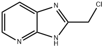 2-(氯甲基)-3H-咪唑并[4,5-B]吡啶,33232-49-4,结构式