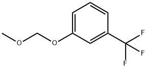 1-(メトキシメトキシ)-3-(トリフルオロメチル)ベンゼン 化学構造式