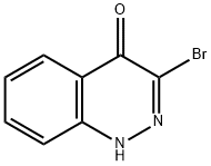 3-ブロモシンノリン-4(1H)-オン 化学構造式