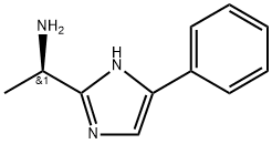 (1R)-1-(4-苯基-1H-咪唑-2-基)乙胺, 335246-81-6, 结构式