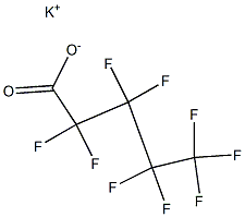 全氟戊酸钾,336-23-2,结构式