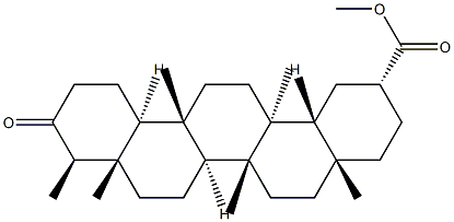 美登木酸, 33600-93-0, 结构式