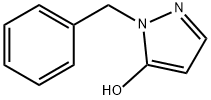 1-苄基-1H-吡唑-5-醇 结构式