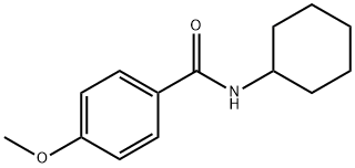 N-Cyclohexyl-4-MethoxybenzaMide, 97% Structure