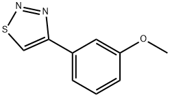 4-(3-甲氧基-苯基)-[1,2,3]噻二唑, 337924-95-5, 结构式