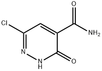 6-氯-3-羟基哒嗪-4-甲酰胺, 34121-93-2, 结构式