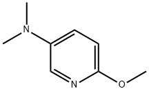 (6-Methoxy-pyridin-3-yl)-diMethyl-aMine Structure
