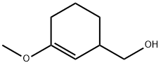 3-Methoxy-1,4,5,6-tetrahydro-benzylalkohol Struktur