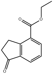 Ethyl 1-oxo-2,3-dihydro-1H-indene-4-carboxylate Structure