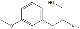 b-AMino-3-Methoxybenzenepropanol Structure