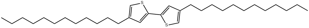4,4'-二十二烷基-2,2'-联噻吩 结构式