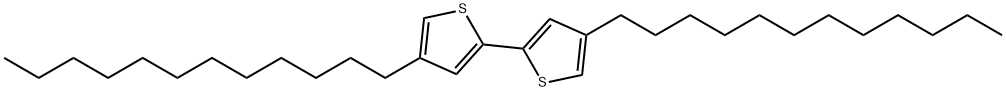 4,4'-didodecyl-2,2'-bithiophene Structure