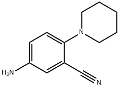 5-AMino-2-(piperidin-1-yl)benzonitrile Structure
